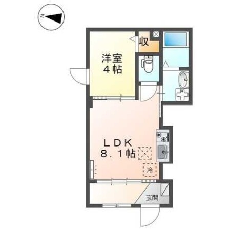 シャルム片倉の物件間取画像